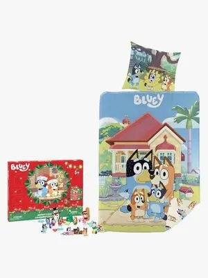 Bluey Adventskalender & Sengesett