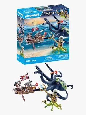 Playmobil 71419 Pirates Byggesett Kjempeblekksprut