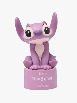 Disney Stitch Bluetooth-høyttaler med Nattlampe Angel