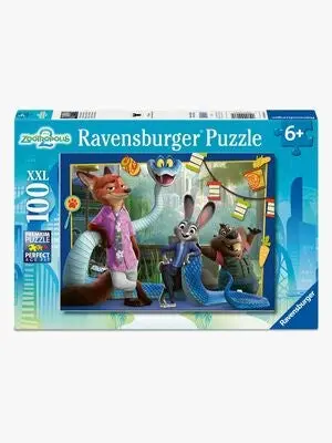Ravensburger Zootopia 2 Puslespill 100 Brikker