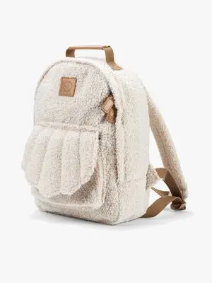Elodie MIDI Ryggsekk, White Boucle