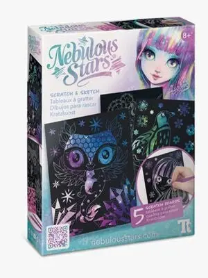 Nebulous Stars Scratch & Sketch-sett Isadora