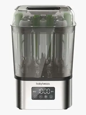 Baby Brezza SuperQuick Sterilizer Dryer, Stainless Steel