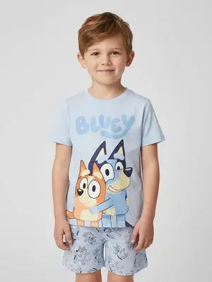 Bluey Pysjamas, Lyseblå