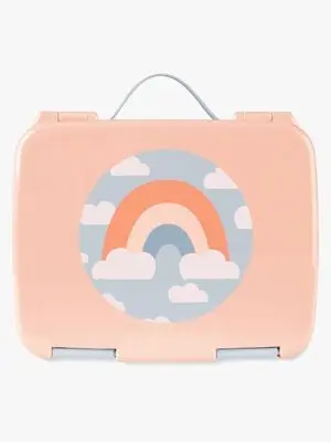 SkipHop Spark Style Bento Matboks Regnbue, Rosa