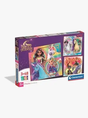 Clementoni Unicorn Academy Puslespill 3x48