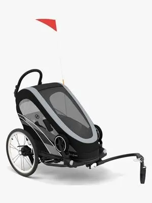 Cybex Zeno Sykkelvogn, Svart