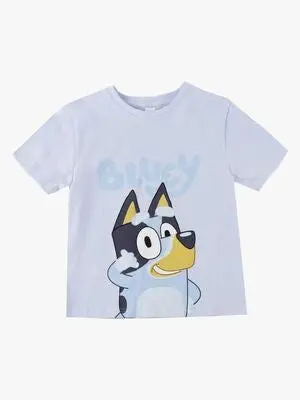 Bluey T-skjorte, Lyseblå