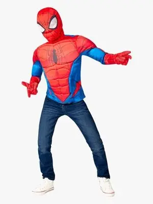 Marvel Spider-Man Kostyme Overdel med Maske