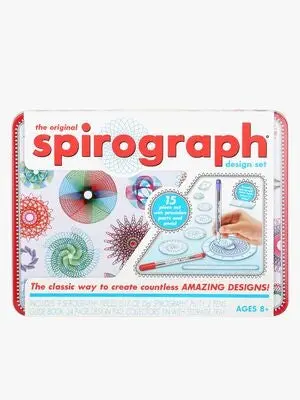 Spirograph Sett Med Metalleske
