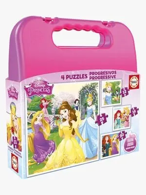 Educa Disney Princess Puslespill 4-in-1