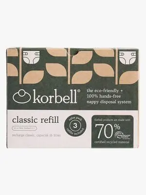 Korbell Classic Refill 3-Pakk