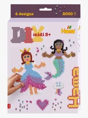 Hama Prinsesse & Havfrue Perlesett 2000 Stk