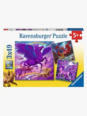 Ravensburger Puslespill Mythical Majesty 3x49 Brikker