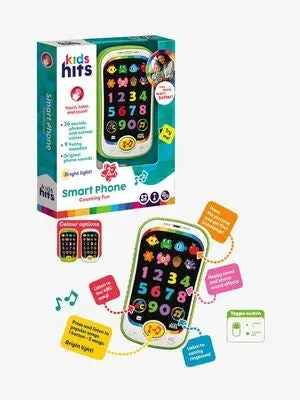 Kids Hits Aktivitetstelefon Smart Phone Counting Fun