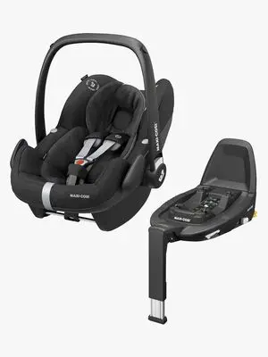 Maxi-Cosi Pebble Pro i-Size Babybilstol Inkl. Family Fix 3 Base, Essential Black