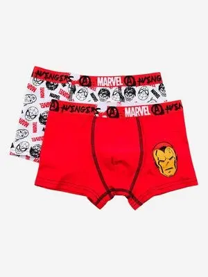 Marvel Avengers Boxer Underbukser 2-Pakk, Flerfarget