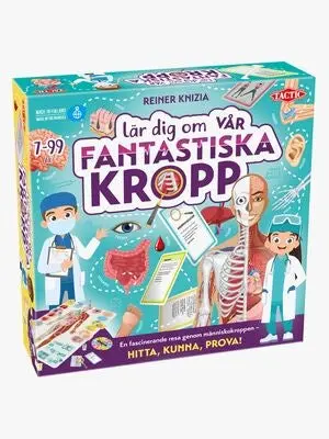 Tactic Brettspill Lær Om Vår Fantastiske Kropp