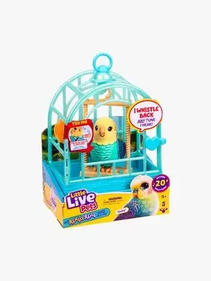 Little Live Pets Lekesett My Really Real Bird & Cage, Indie