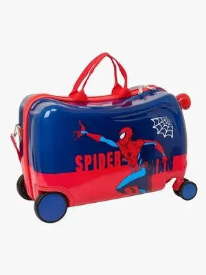 Marvel Spider-Man Ride On Koffert 25L, Blå
