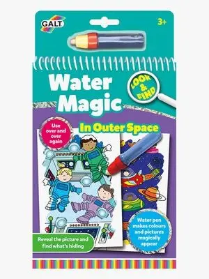 Galt Malebok Water Magic I Verdensrommet