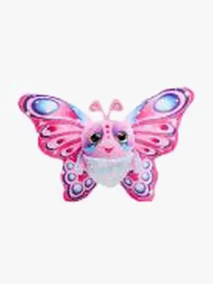Fluffyfly Kosedyr Sommerfugl, Rosa