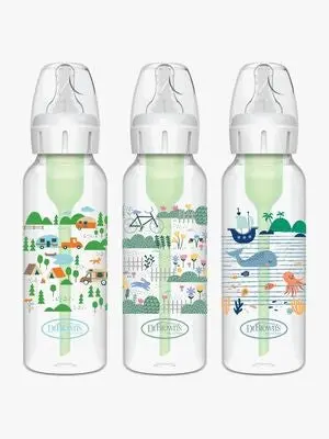 Dr. Brown NarrowNeck Options+ Tåteflasker 250 ml 3-Pakk, Landscape