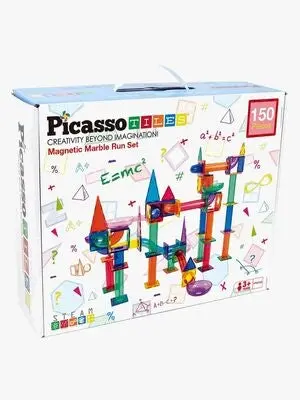 PicassoTiles Kulebane Magnetisk Byggesett 150 Deler