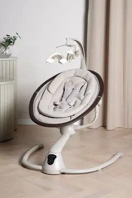 Beemoo PLAY Rocker 2 Vippestol, Sand/Wood