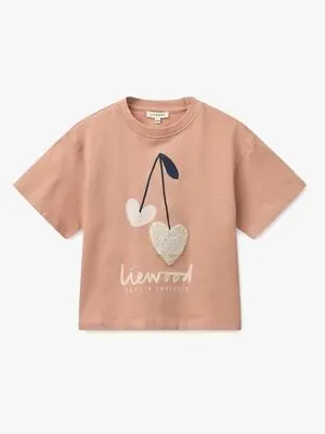 LIEWOOD Tyler Placement T-skjorte, Sweetshearts/Pale Tuscany