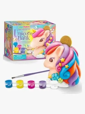 4M KidzMaker DIY-sett Mal Din Egen Enhjørningssparegris