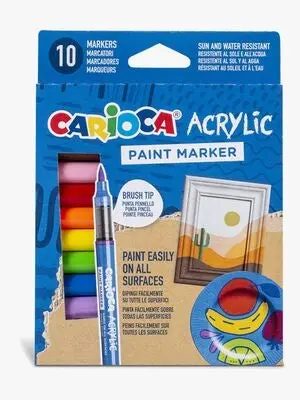 Carioca Akryllpenner 10-Pakk