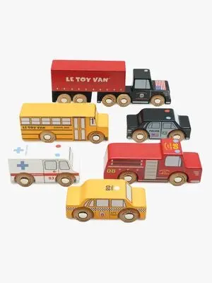 Le Toy Van New York Bilsett 6 Stk