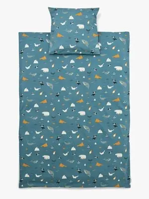 LIEWOOD Ingeborg Sengesett 100x140, Arctic Sea/Ocean View