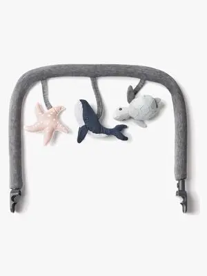 Ergobaby Evolve Lekebue Ocean Wonders, Charcoal Grey