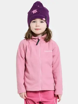 Didriksons Monte Fleecejakke, Light Heather Pink