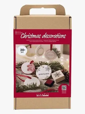 Creativ Company Hobbysett Julepynt Selvherdende Leire DIY