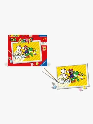Ravensburger CreArt Super Mario Fargeleggingssett