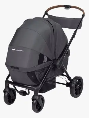 Bebeconfort Helios Tvillingvogn, Mineral Graphite