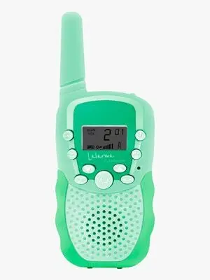 Lalarma Mix And Match Walkietalkie med 3km Rekkevidde, Mintgrønn