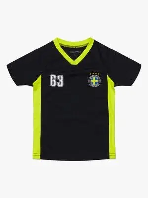 Hyperfied V-Neck Neo Logo T-Shirt, Anthracite