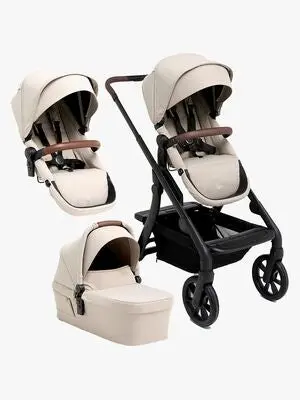 Beemoo Pro Max Søskenvogn inkl. Liggedel, Latte Beige