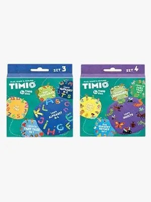 Timio Skivepakke 5-i-1 Tiden & Remser 2-pack