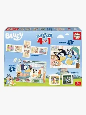 Educa Bluey Hobbysett 4-in-1