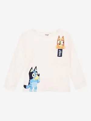 Bluey T-skjorte, Off-White