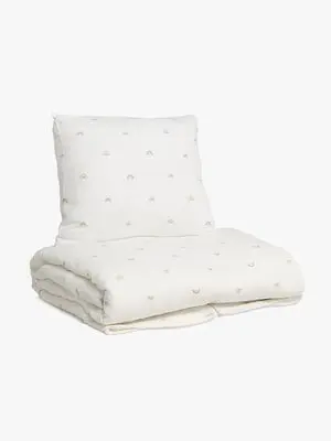 Alice & Fox AVIVA Sengesett Juniorseng 150x210, Hvit