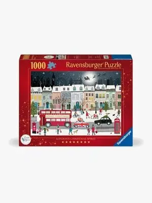Ravensburger London's Christmas Spirit Puslespill 1000 Brikker