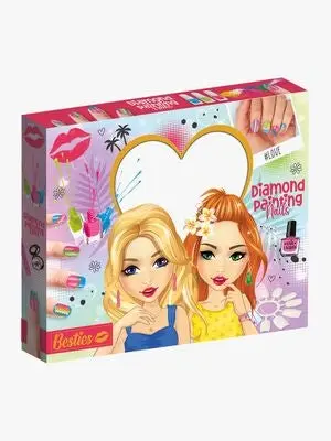 Alrico Besties Neglesett Diamantmaling
