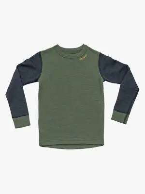 Devold Expedition Merino Undertrøye Kid, Night/Forest