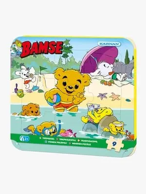 Bamse Puslespill 9 Brikker